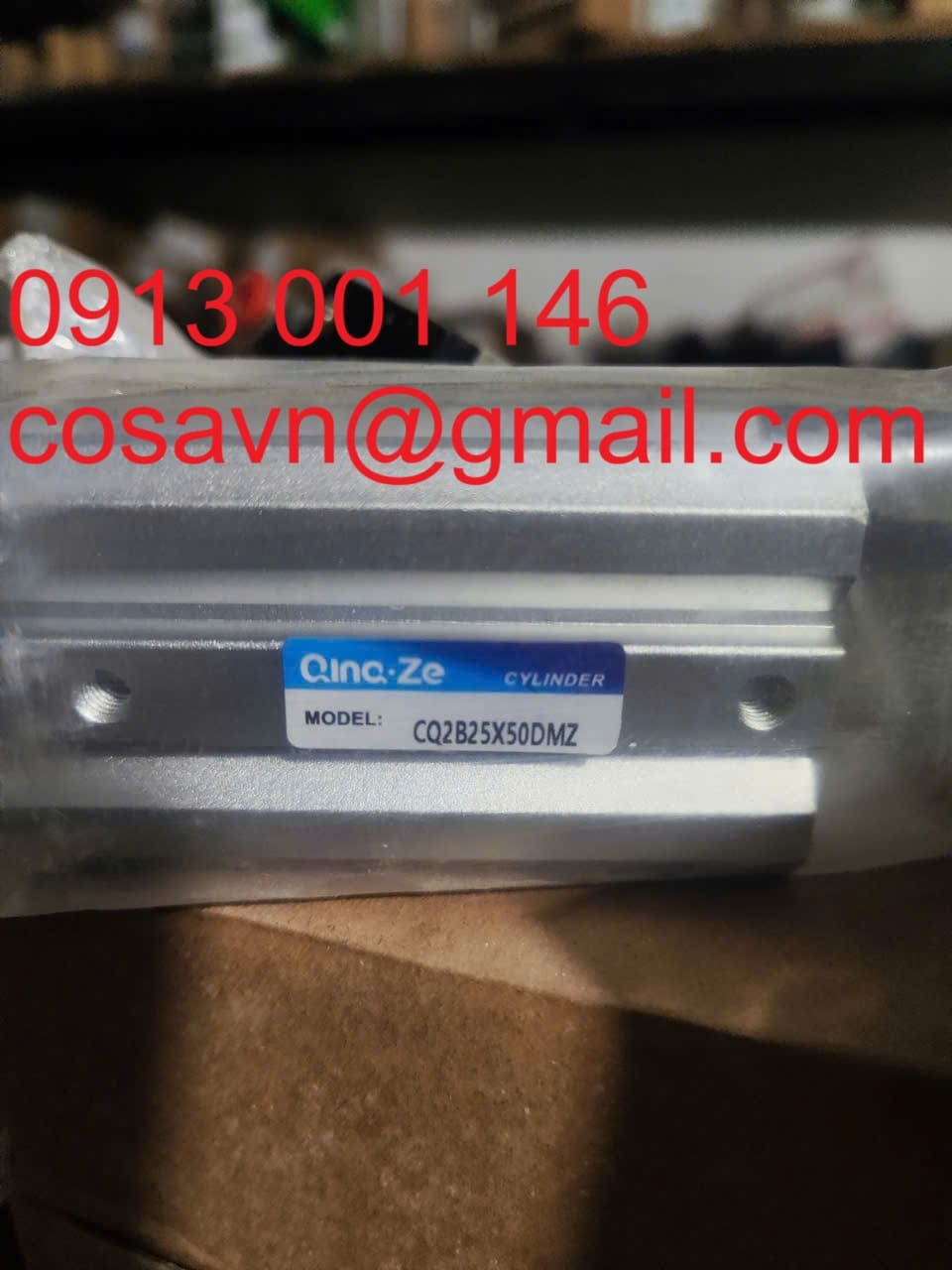 Xi lanh khí nén nhỏ gọn Qina-Ze CQ2B25X50DMZ CQ2B25X50DMZ